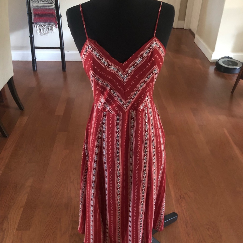 Beautiful deep red dress